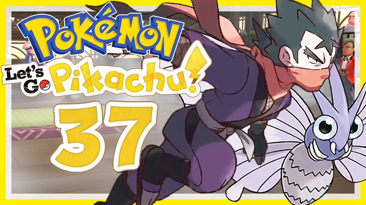 Pokémon Lets Go Pikachu 37 Kogas Giftige Ninja Arena Lets Play Pokémon Lets Go Pikachu