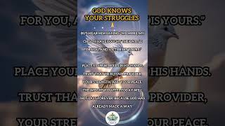 God Knows Your Struggles 🙏 Victory Is Yours #prayershorts #prayerandworship #financialhelp #godsword
