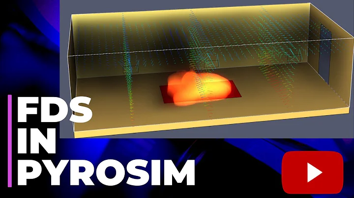 Fire simulation using smoke extraction system using FDS