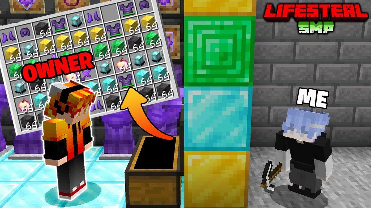 I Found ADMIN Secret Base On This Deadliest Minecraft Lifesteal SMP ...