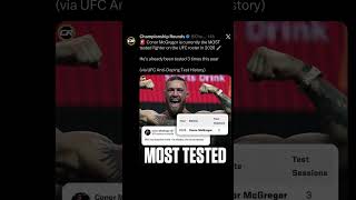 Conor McGregor is currently the MOST tested fighter