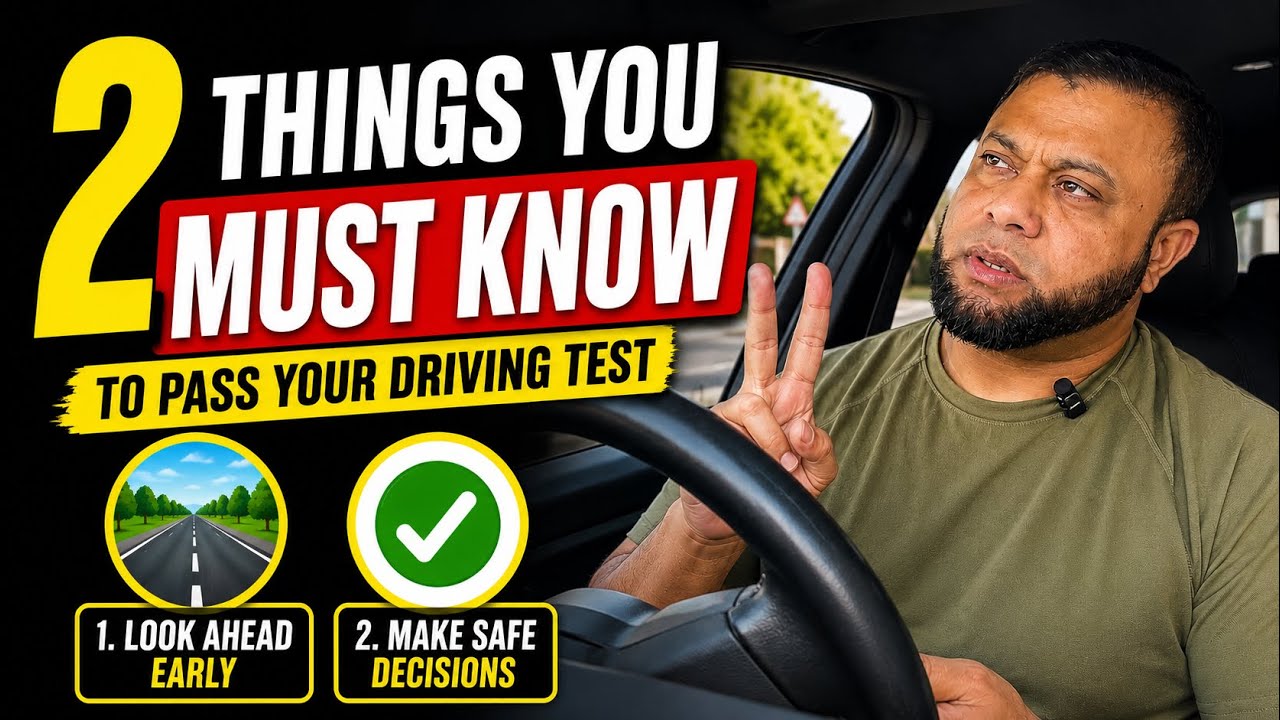 2 Things You Must Understand to Pass Your Driving Test - YouTube