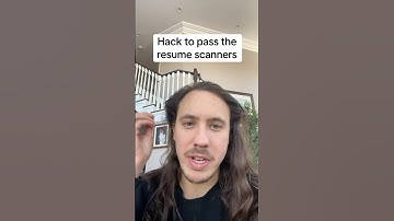 Hack to pass the ATS and AI resume scanners #resume #wfh #remotework