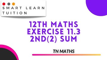 12th Maths Exercise 11.3 2nd (2) Sum | Probability Distribution