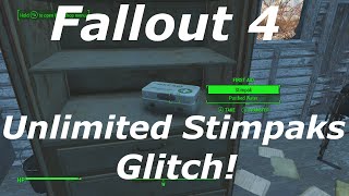 Fallout 4 Unlimited Stimpaks Glitch / Exploit! How To Get Infinite Stimpaks! (Fallout 4 Glitches)