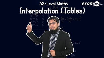Interpolation (Tables) | AS-Level Maths