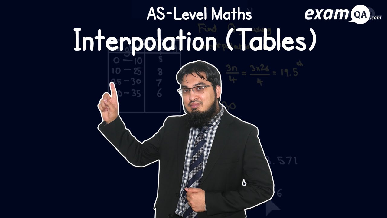 Interpolation tables as level maths youtube