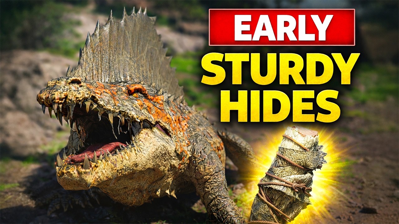 How To Get STURDY HIDES Early In Crimson Desert - YouTube