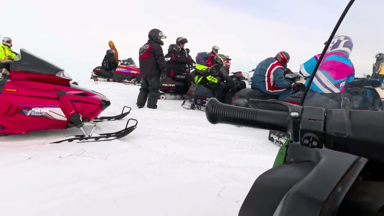 WDRR Whiskey Ditch Relic Riders annual vintage snowmobile ride 2026 🇨🇦 Part 2