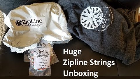 Zipline Strings Spring 2019 Sponsorship Unboxing