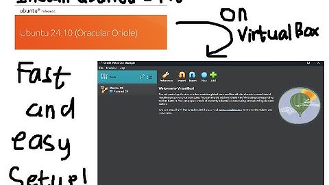 Tutorial How To Install Ubuntu 24.10 On VirtualBox