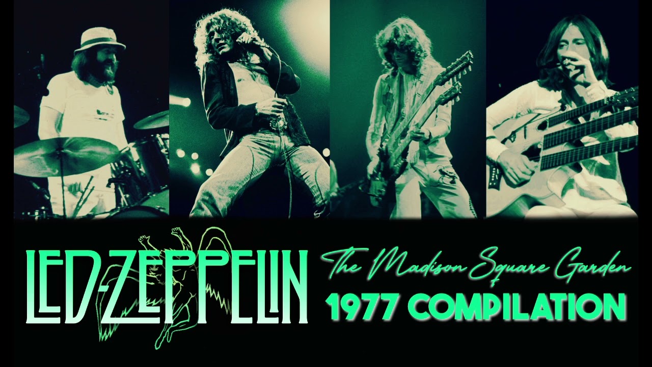 Led Zeppelin - NEW MSG 1977 Compilation - YouTube