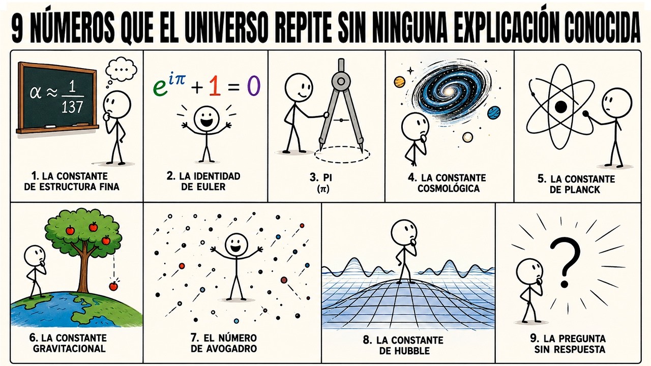 9 Números que el Universo Repite Sin Ninguna Explicación Conocida