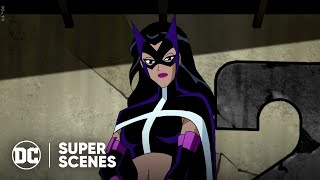 Justice League Unlimited - The Huntress Spares Mandragoras Life Super Scenes Dc