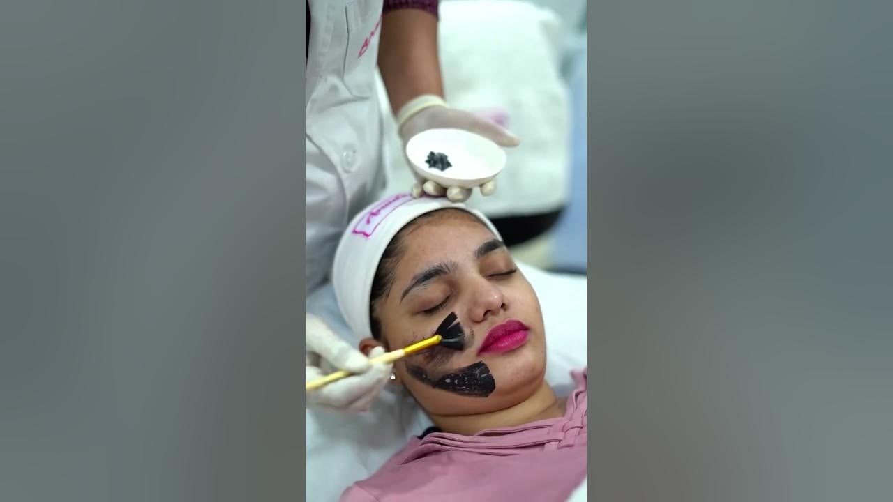 Artist Kavya Anoos for Carbon toning treatment for skin care YouTube