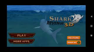 Angry Sea White Shark Revenge 3D Menu Theme screenshot 4