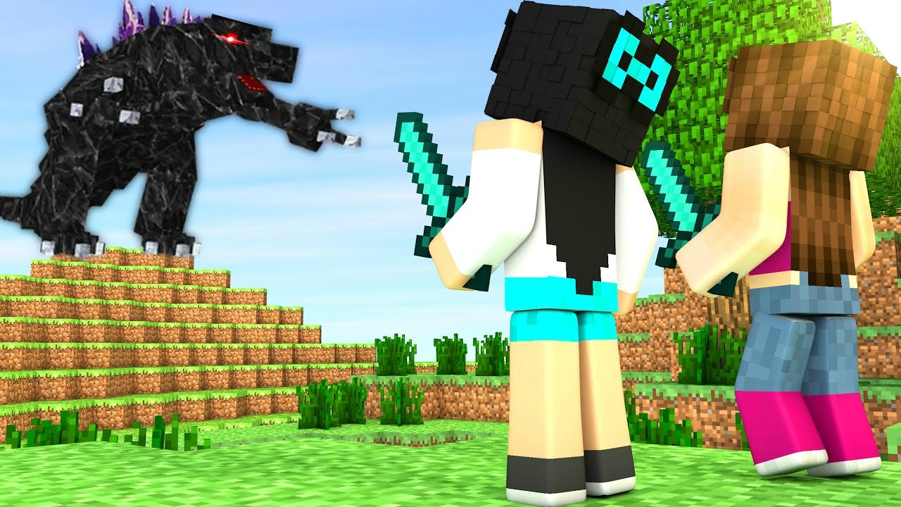 roblox download Aventuras Minegirl - MOBZILLA FUJÃO #27