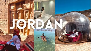 JORDAN TRAVEL VLOG | W Hotel Amman (Room tour) | Petra | Swimming in the Dead Sea