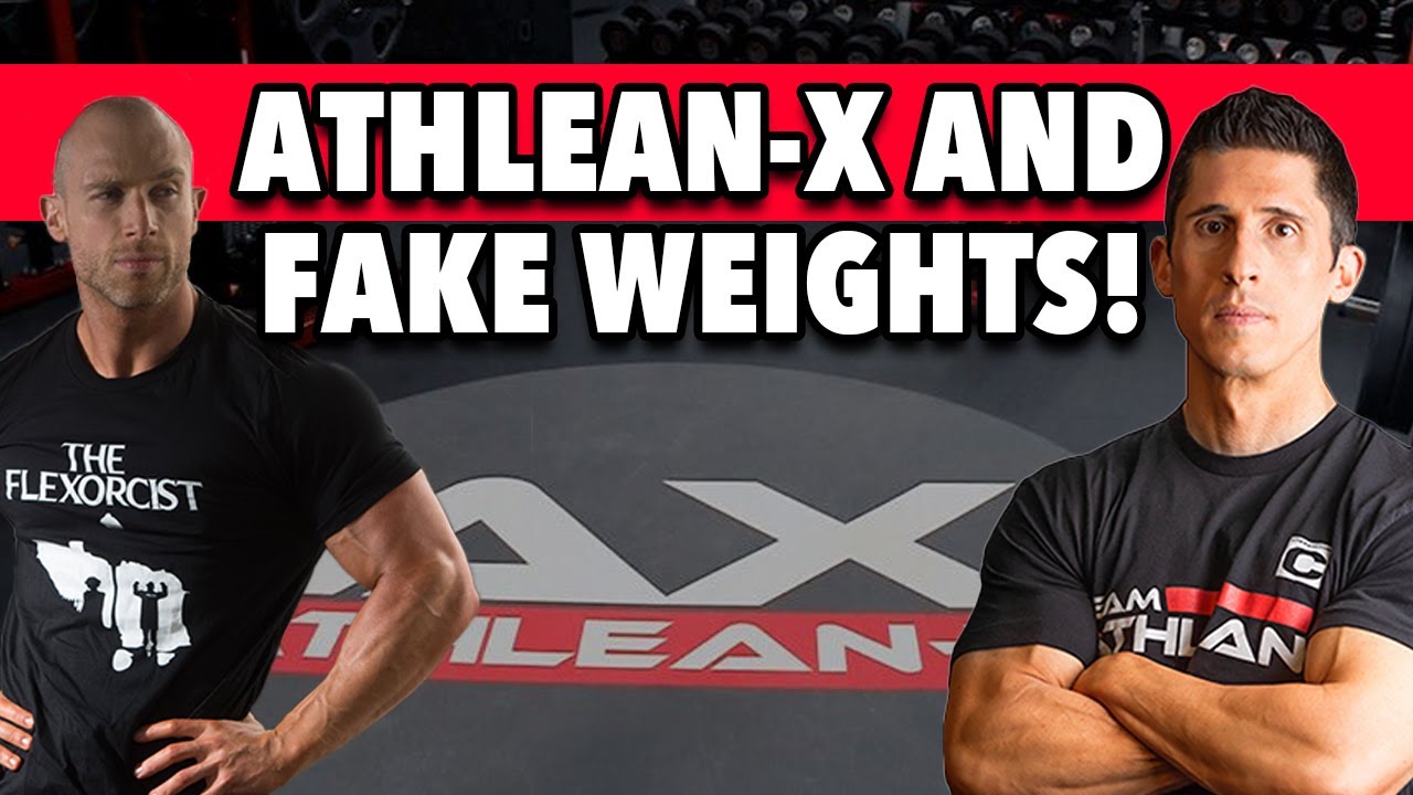 ATHLEANX USES 'FAKE WEIGHTS'! Why This Reaction Is NUTS!! YouTube