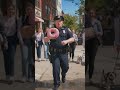 🍩 Police Officer Slips... But Saves the Donut! 😂#FunnyVideo #ComedyShorts #reels #ViralVideo