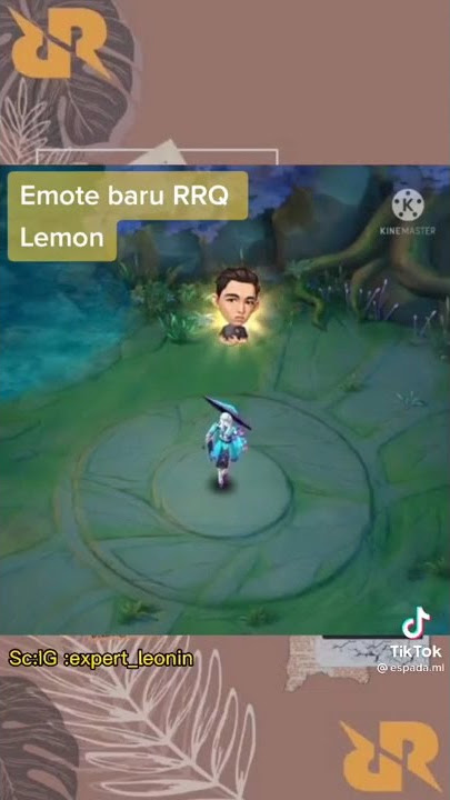 EMOTE RRQ LEMON TERBARU DI MOBILE LEGENDD!! 'BIASA AJA'