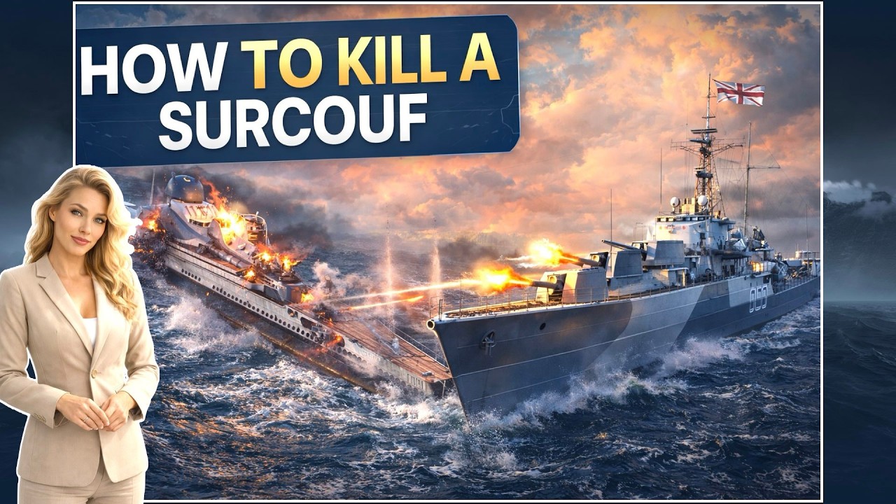 Как убить сюркуфа (прежде чем он убьет вас) World of Warships / Друид