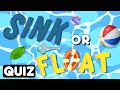 Sink or Float Quiz