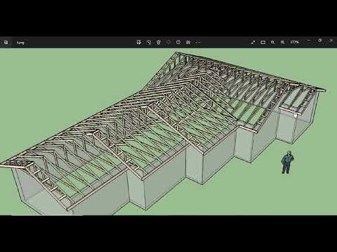 Wideo: Dwuspadowy dach. Kalkulacja, urządzenie, opcje wykończenia