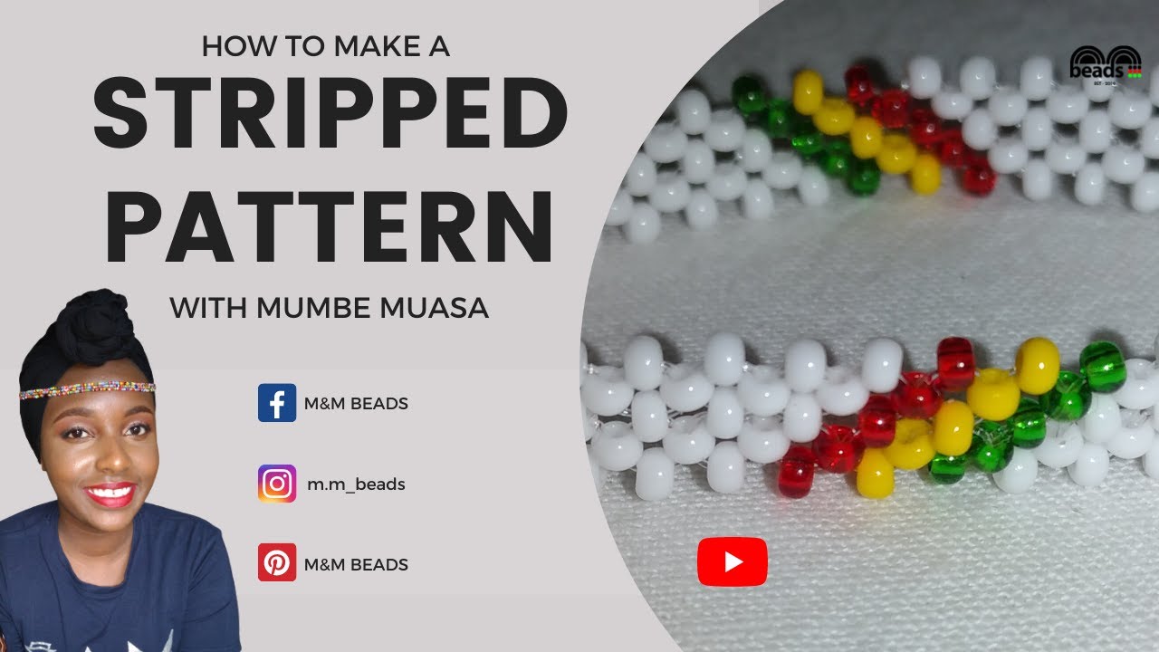 How to make a Stripped Pattern - YouTube