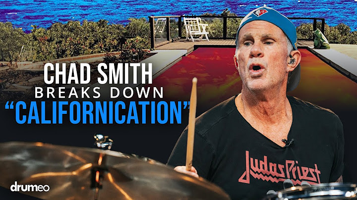 The Iconic Drumming Behind "Californication" | Red Hot Chili Peppers