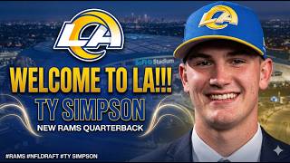 🔥 Ty Simpson Drafted to Los