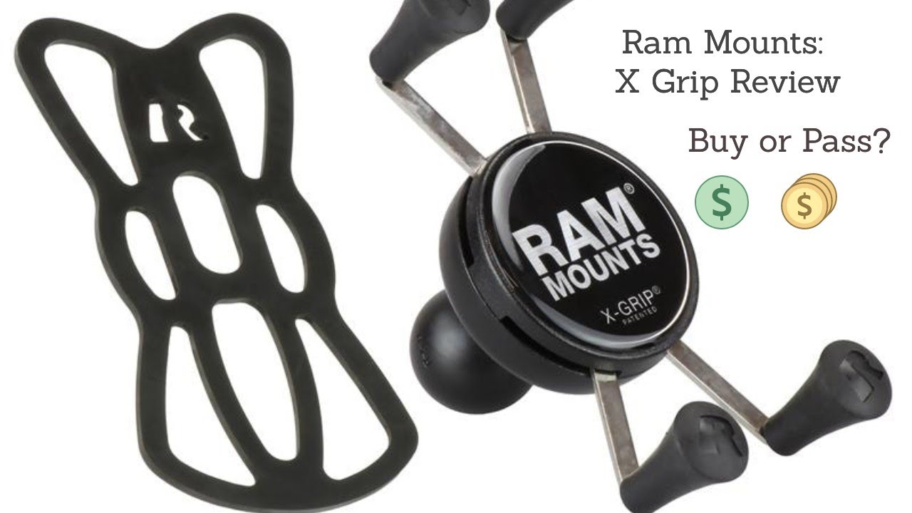 Motorcycle Mount Ram Mounts XGrip review (My Honest Opinion) YouTube