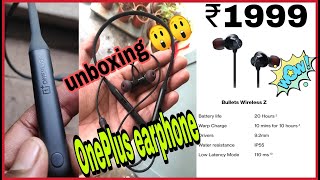 OnePlus earphone unboxing Onepluse truly wirless headphones