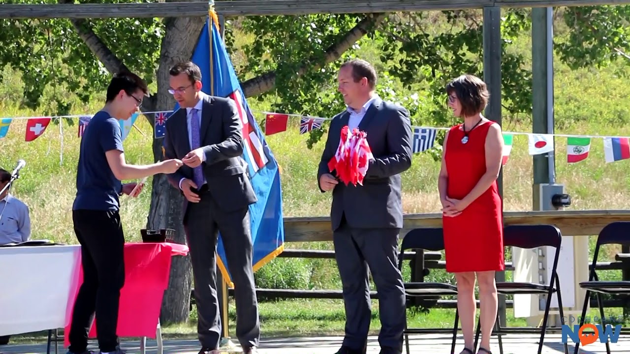 Canadian Citizenship Ceremony at Cochrane Ranche - YouTube