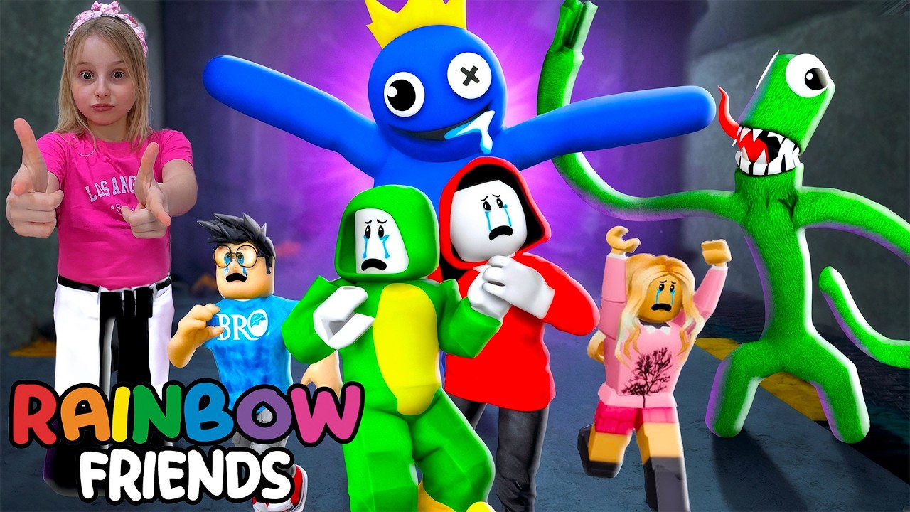 Roblox Rainbow Friends - Cei mai tari prieteni!