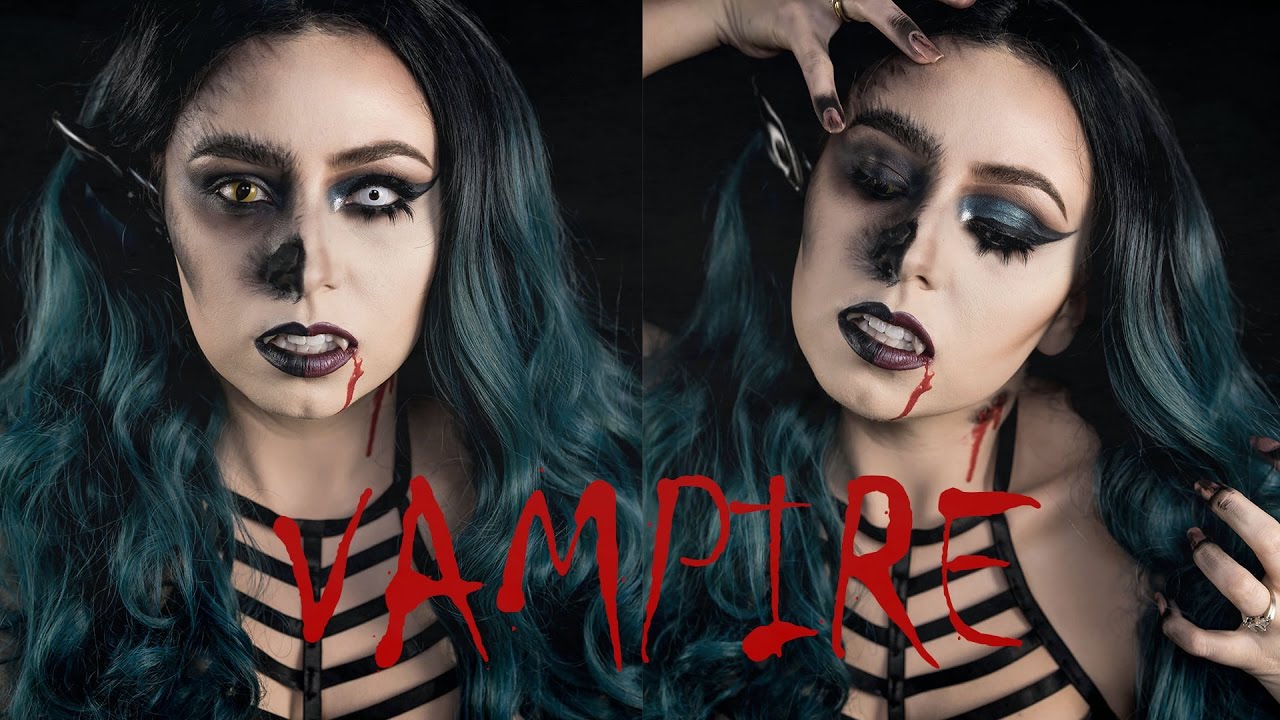 Vampire Bat Halloween Makeup YouTube