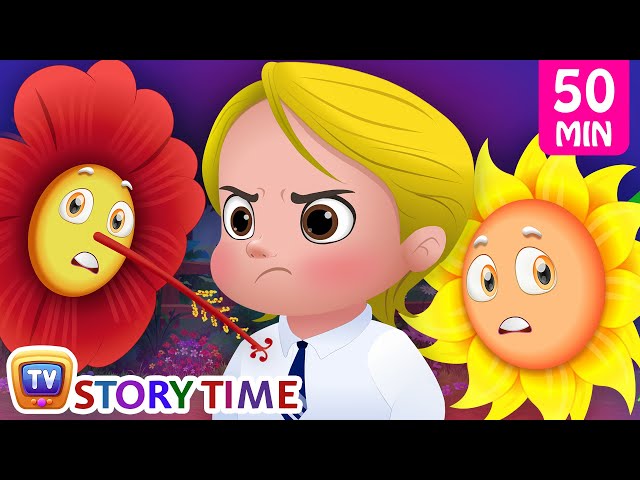 Pinky, The Proud Petunia + More Good Habits Bedtime Stories & Moral Stories for Kids - ChuChuTV class=