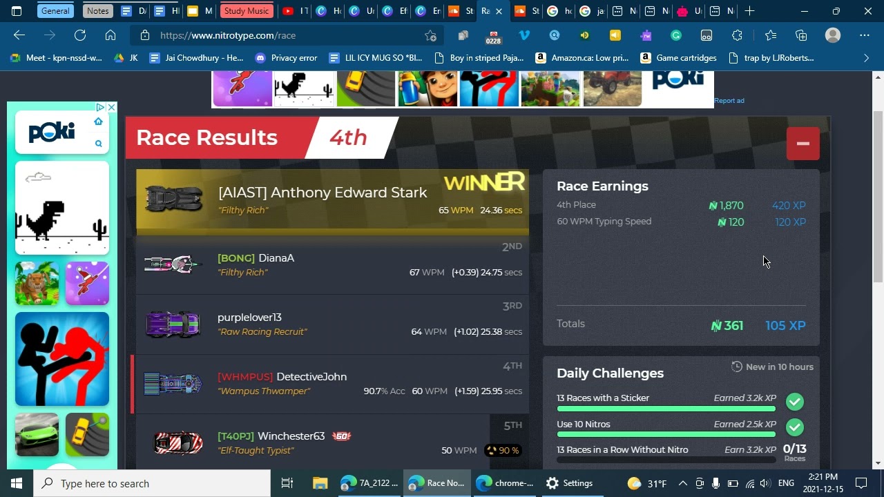 Nitro type: NEW LIT LOCOMOTIVE + SHARK TRAIL!!!!! 😱 [#2]