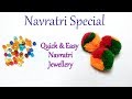 How to make Navratri Jewellery | DIY Navratri Jewellery