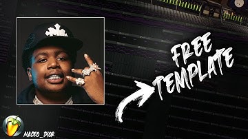 How To Make A Beat From Scratch For Big 30 And Big Scarr | FREE FL Studio Template