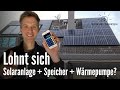 Lohnt sich unsere Solaranlage mit Speicher und Wärmepumpe? (1 Jahres Bilanz)