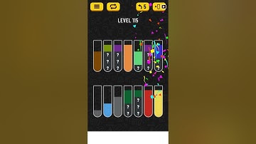 Water sort puzzle level 115