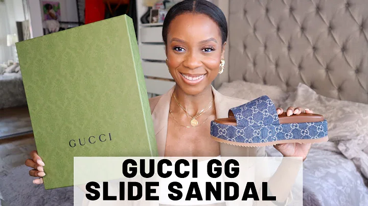 Gucci Denim Platform Slide Review & Unboxing | How To Style