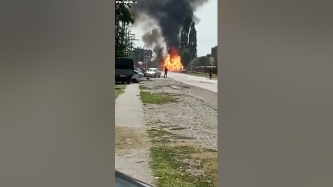 Причина взрыва в туве