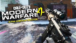 Reacting To Modern Warfare 4 Alpha Kill Block Gunfight Gameplay!