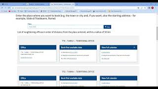 Part 5 How To Book Appointment To Get Codice Fiscale In Italy Codice Fiscale Icin Randevu Almak