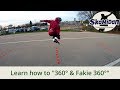 How to 180° & 360° on inline skates (also fakie) – Triskates & Urban Skates – Inline Adv. I #01