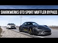 Sharkwerks Porsche 911 GT3 Touring Center Muffler Bypass | PURE Exhaust Sound! (Insane Flybys)