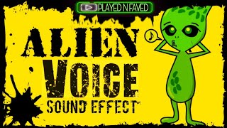Alien Voice Sound Effects Alien Voice Memo Sound Alien Speech Sound Effect Real Alien Voice