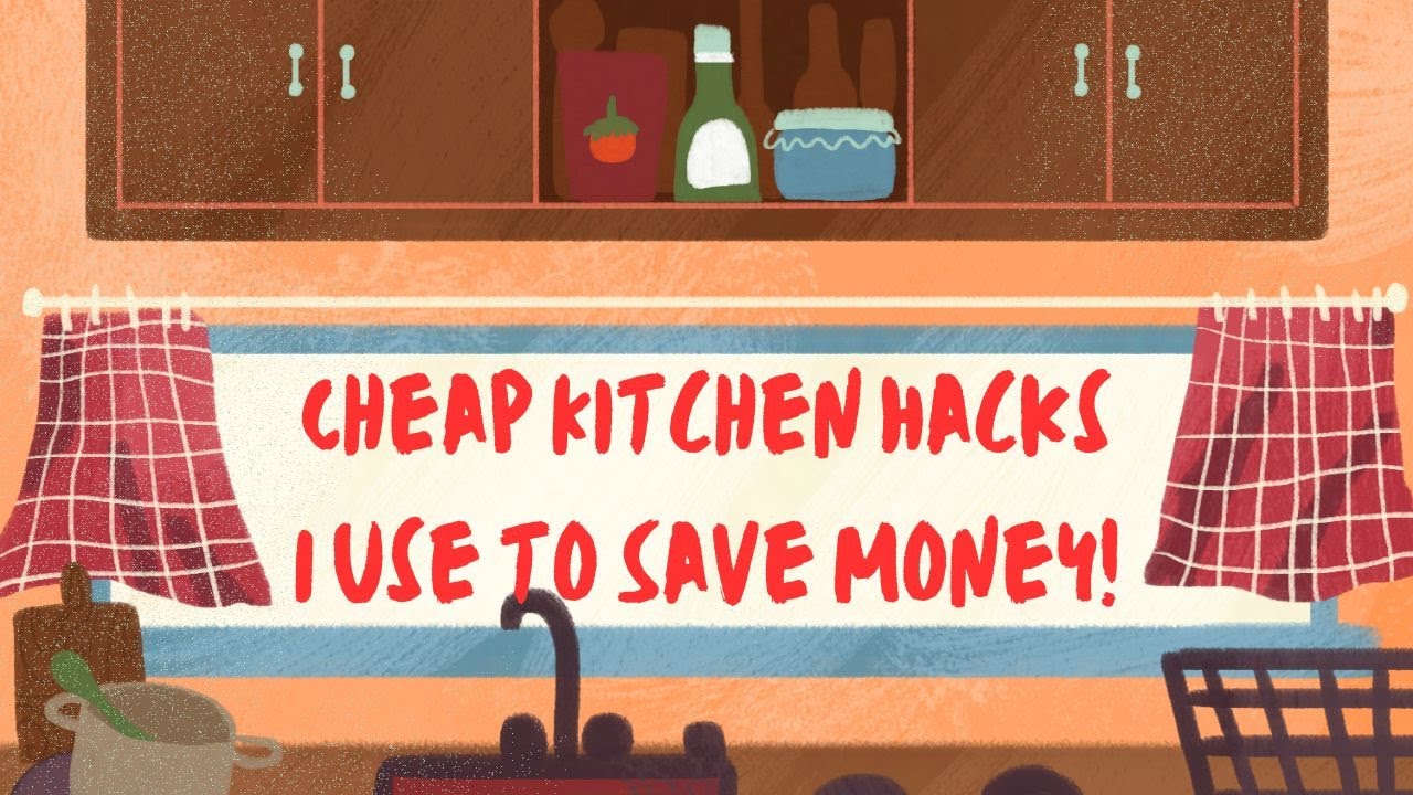Cheap Kitchen Hacks to Save Money #moneysavingtips #frugalliving # ...